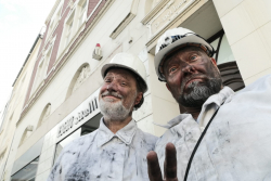 Stadtfest in Siegen mit dem Kumpel und Bergarbeiter Walkact von EventComedy.