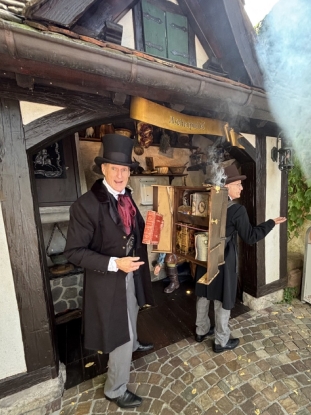 The Grimm Brothers' Mysterious Fairy Tale Chest during the Fairy Tale Days at Europa-Park